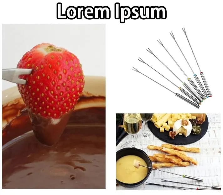 fondue forks color coded 5