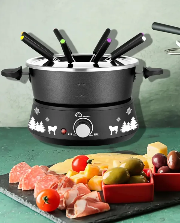 fondue pot electric set 5