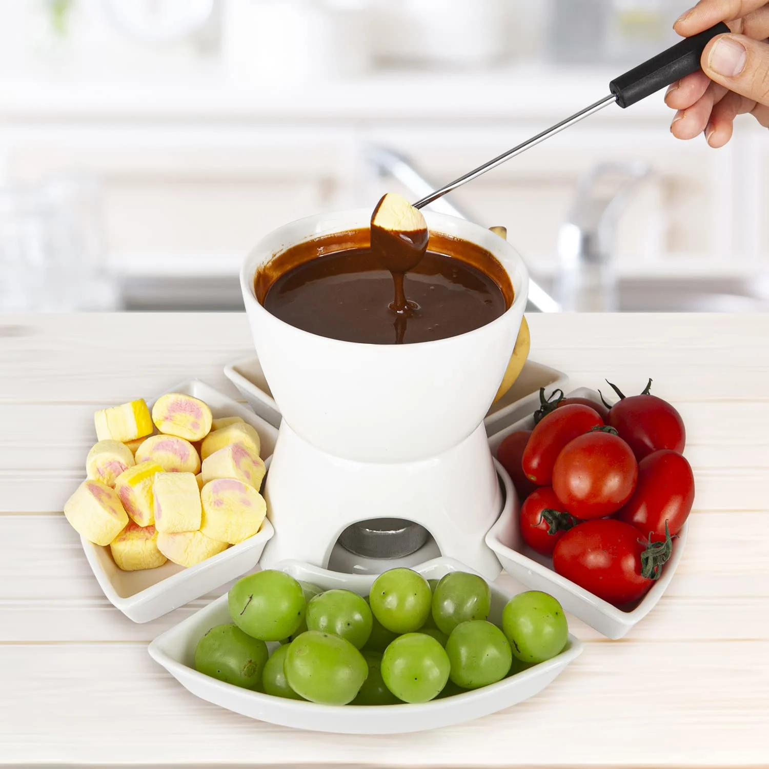 fondue pot set 2