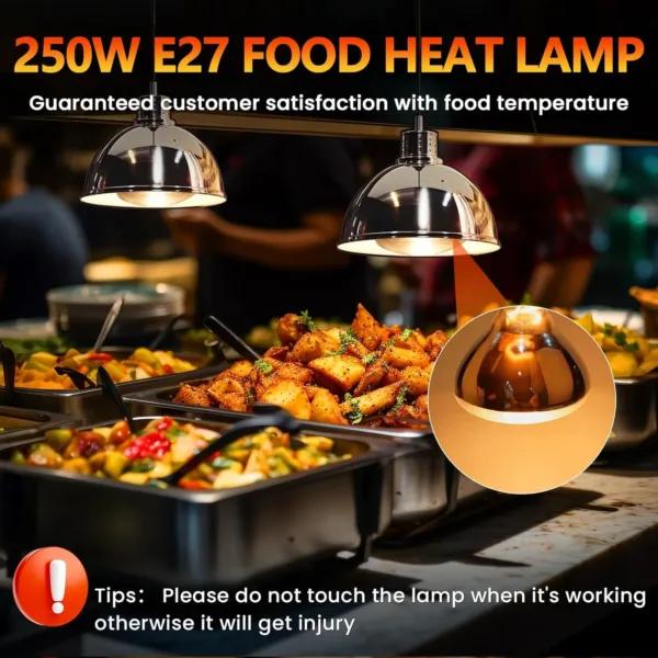 food heat lamp bulb 4