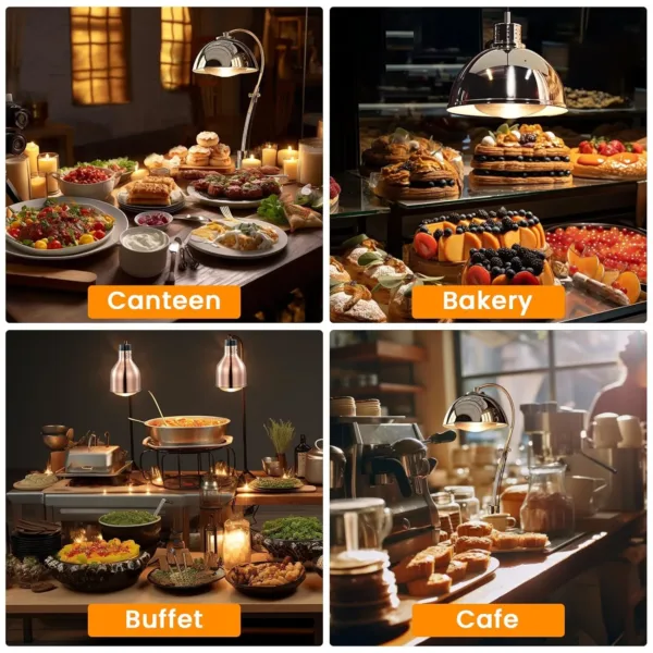 food heat lamp bulb 7