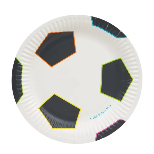 football party plates 2