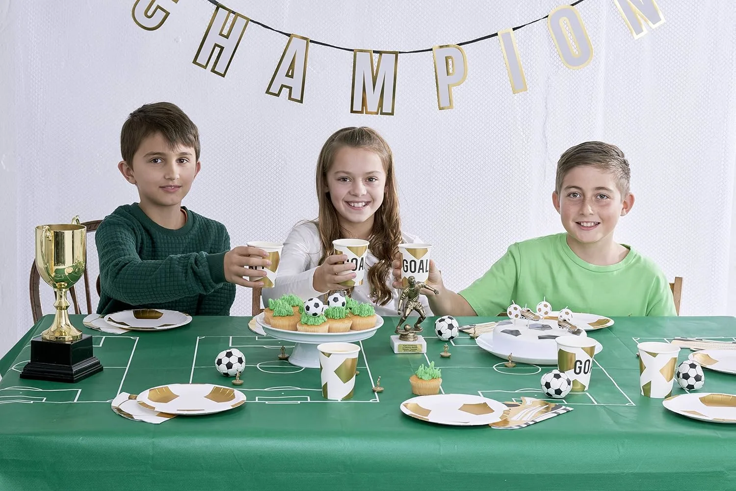 football party plates 7