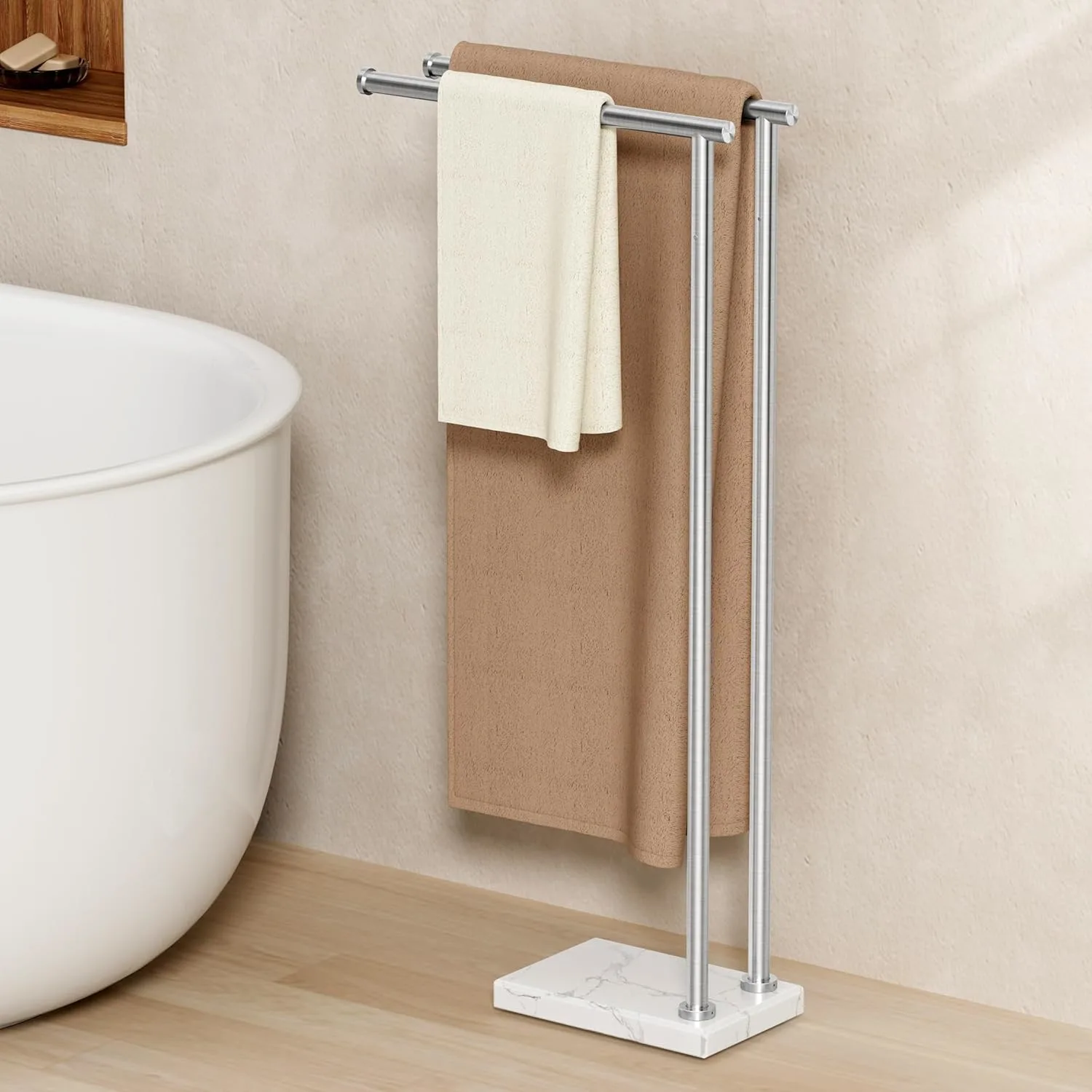 free standing towel rack 1