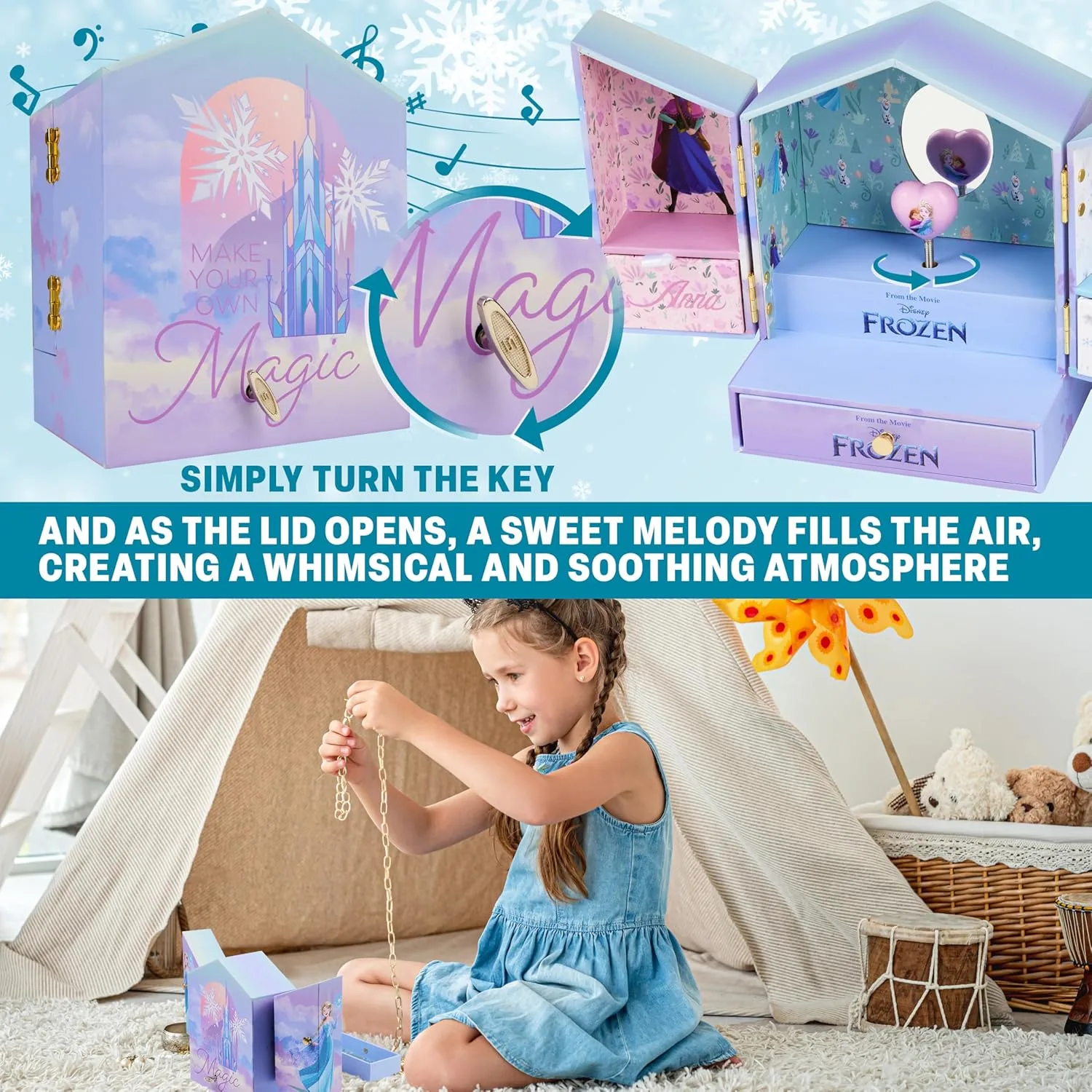 frozen musical jewellery box 3