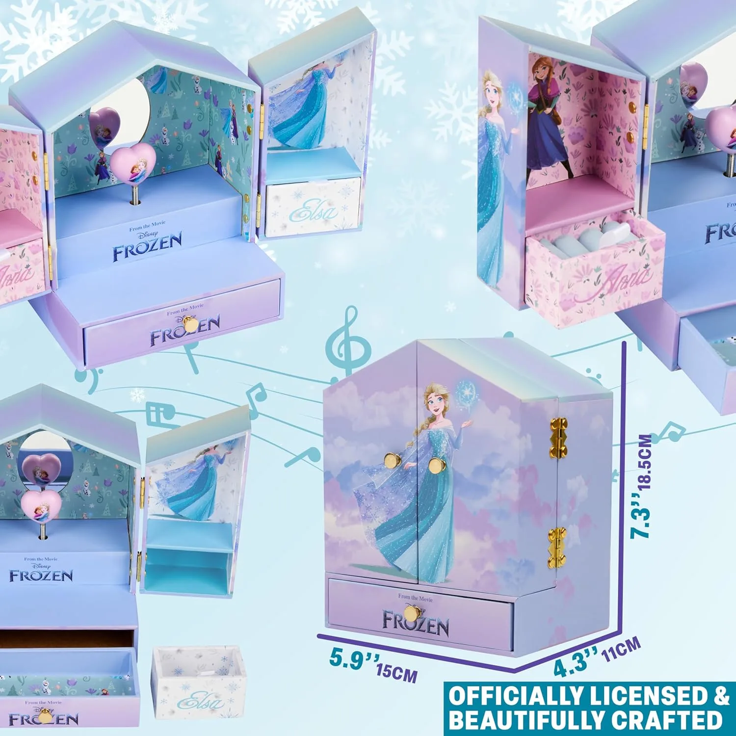 frozen musical jewellery box 6