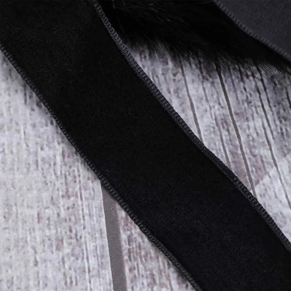 fur shawl wedding wrap 6