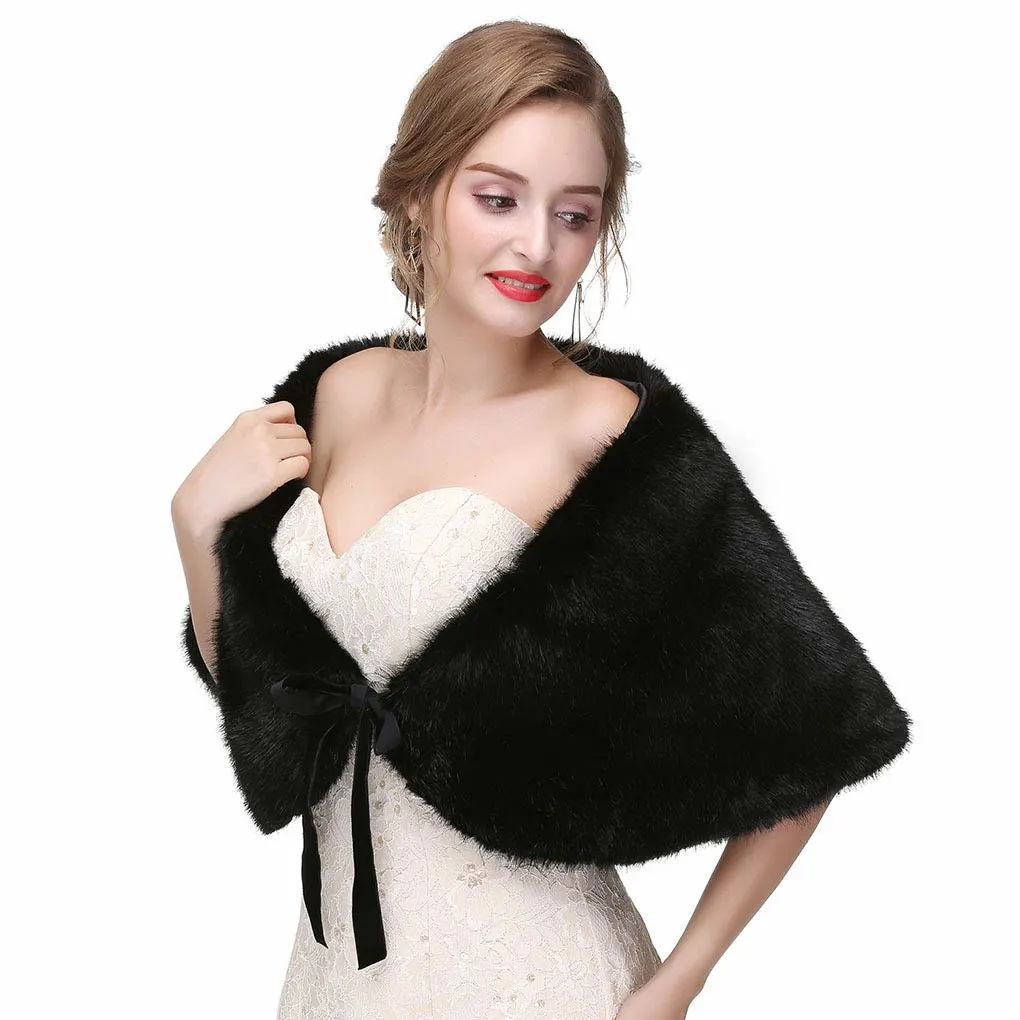 fur shawl wedding wrap 7