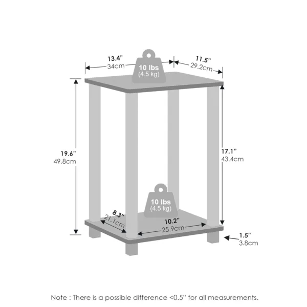 furinno bedside table 2