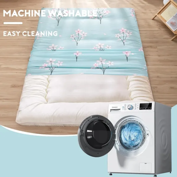 futon cover zippered soft 3