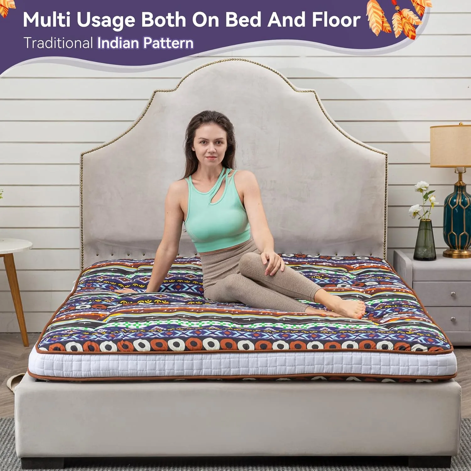 futon floor mattress roll 5