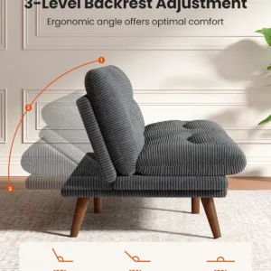 futon sofa bed vintage 5