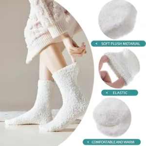 fuzzy socks women 2