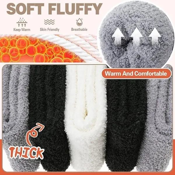 fuzzy socks women 3