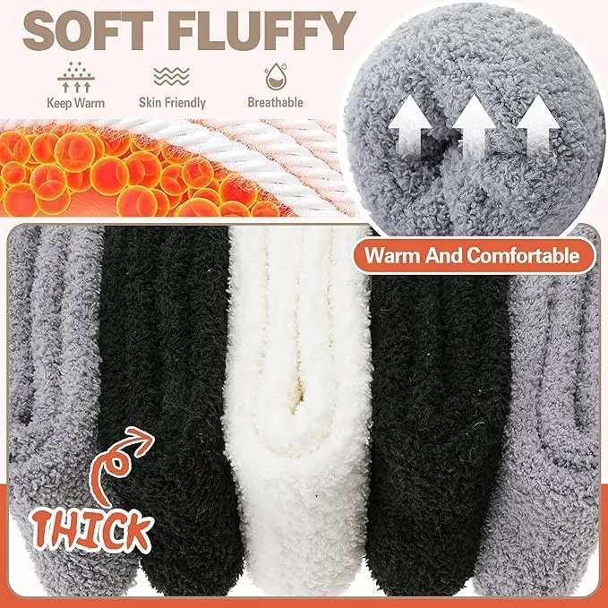 fuzzy socks women 3