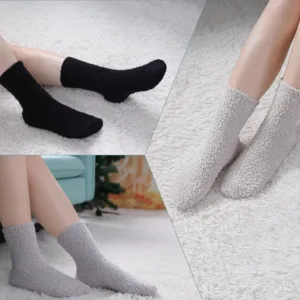 fuzzy socks women 5