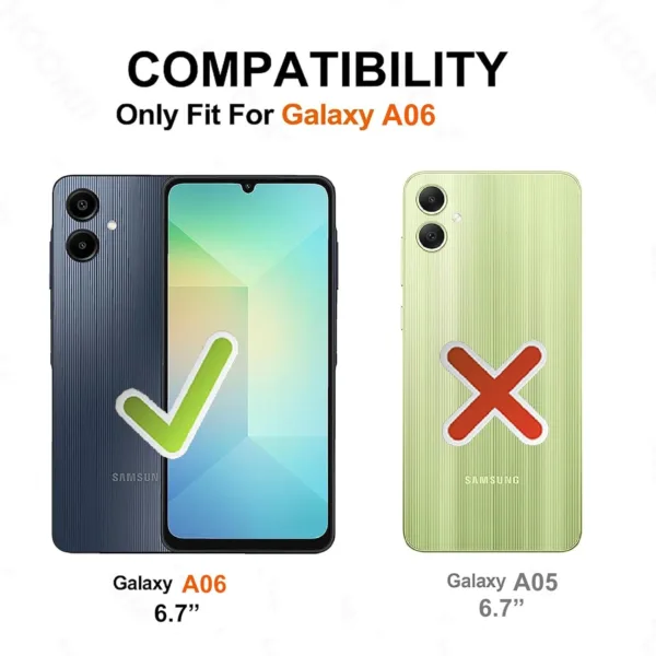 galaxy a06 case clear 2
