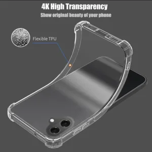 galaxy a06 case clear 3