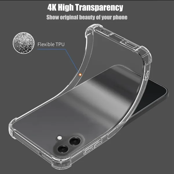 galaxy a06 case clear 3