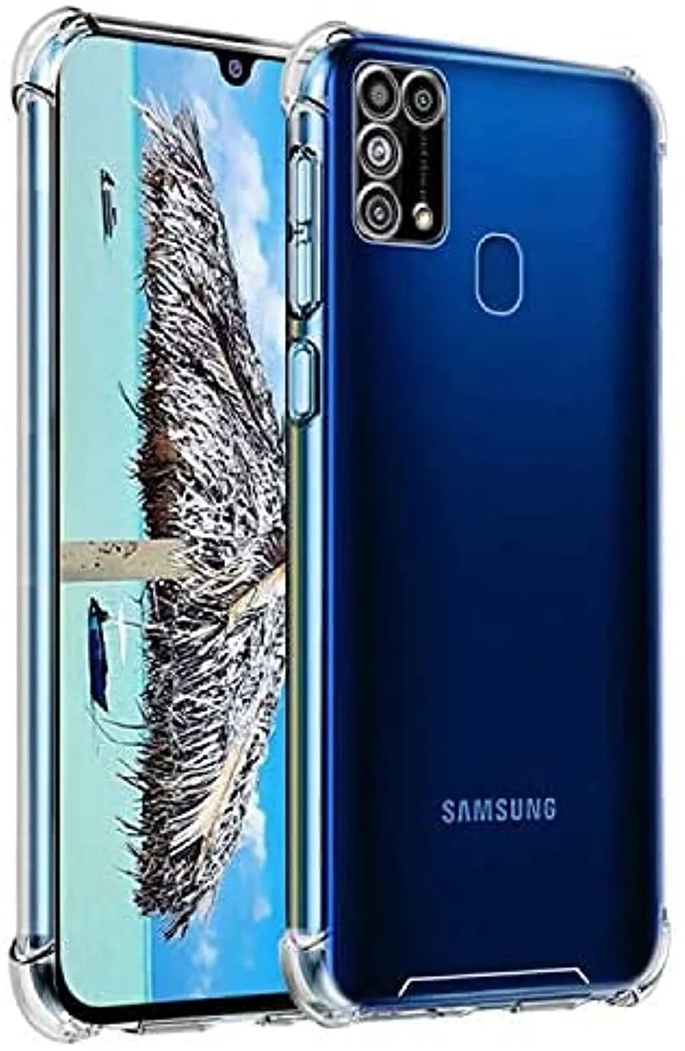 galaxy m31 case clear 1