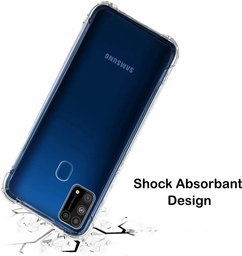 galaxy m31 case clear 2