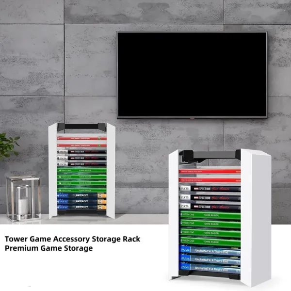 game storage tower 2