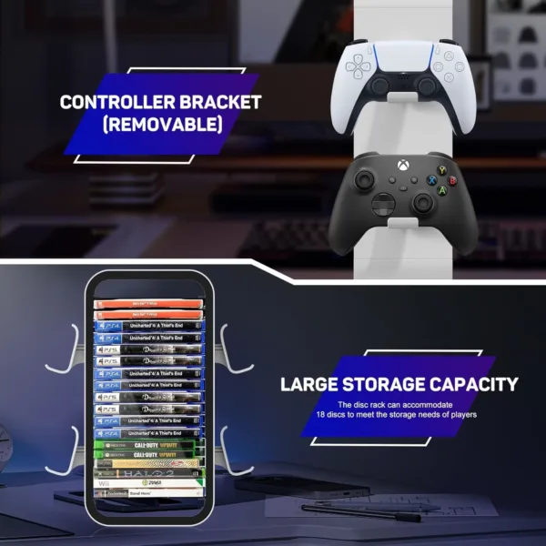 game storage tower 5