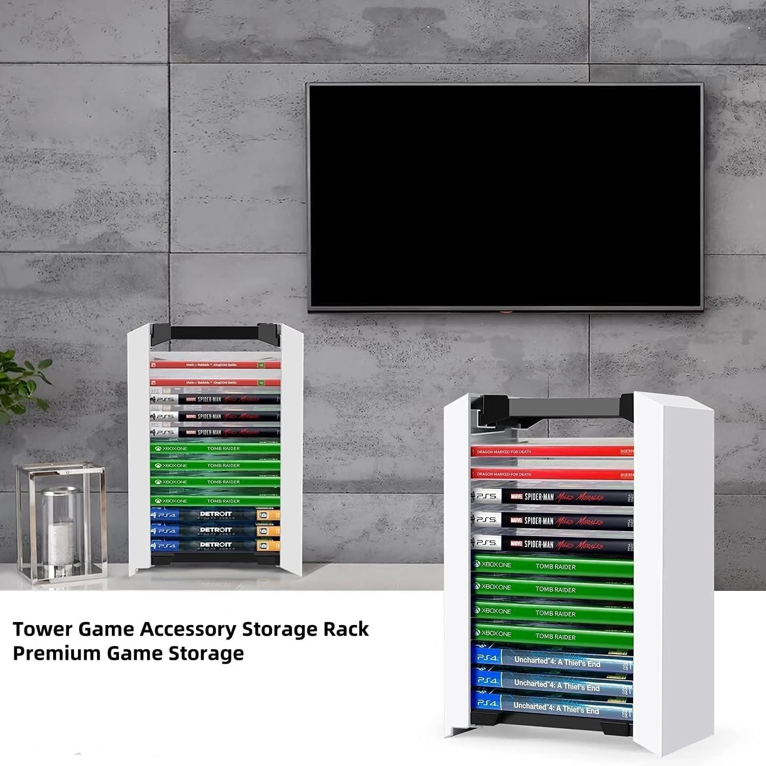 game storage tower 7