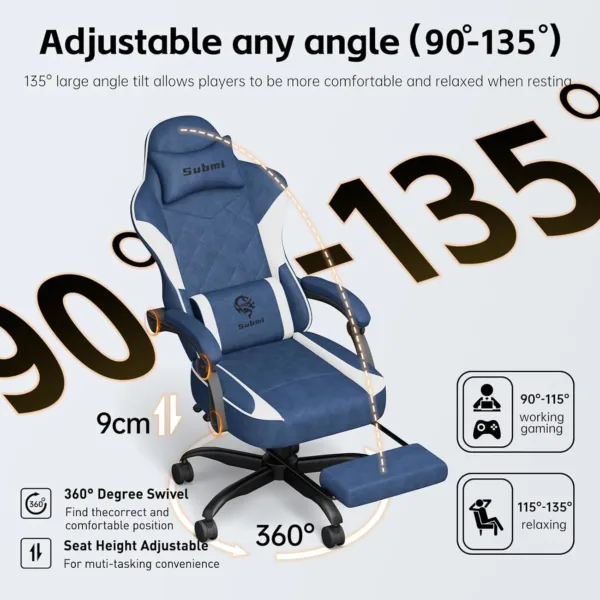 gaming chair footrest 6