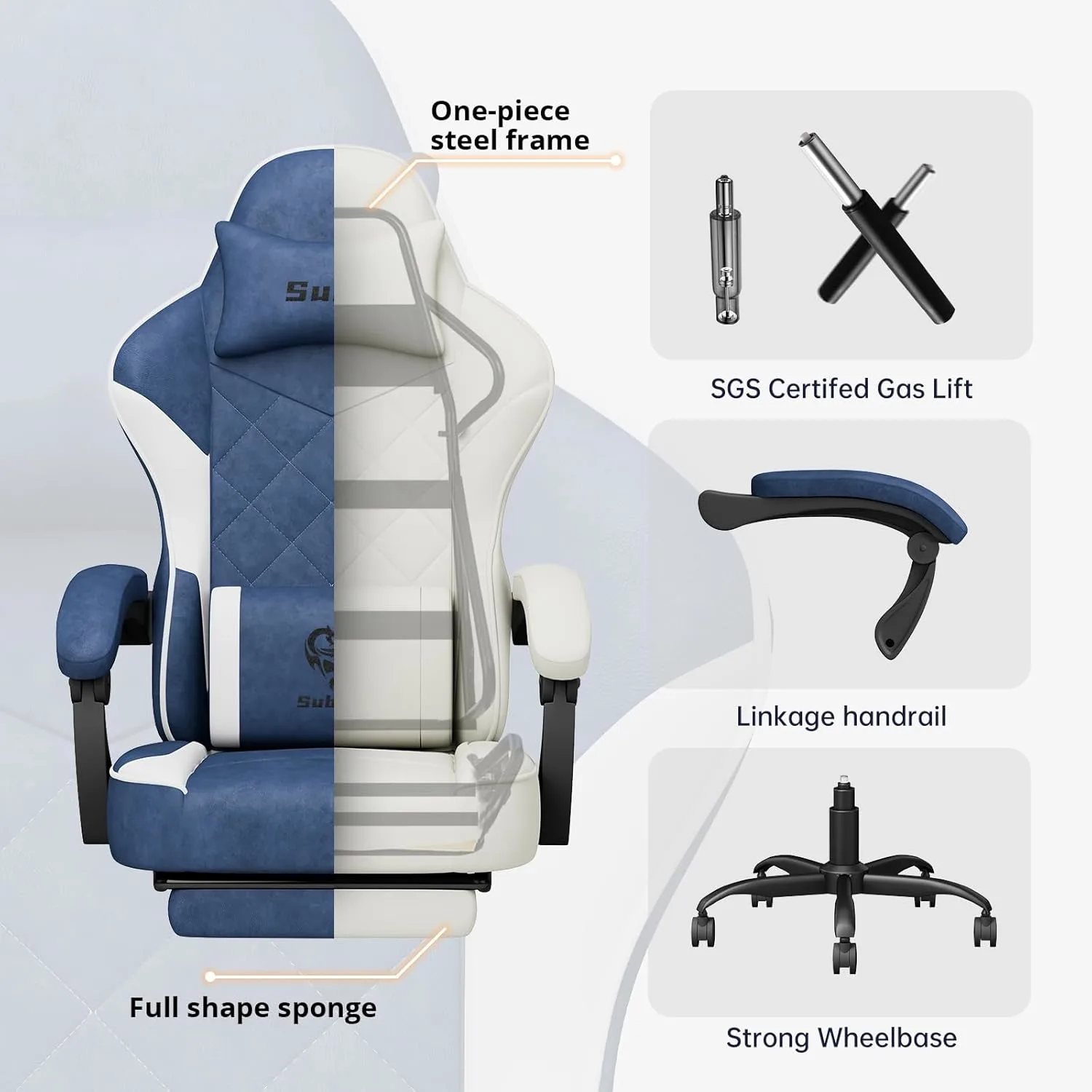 gaming chair footrest 7