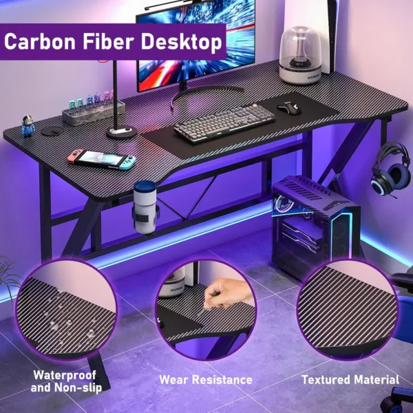 gaming desk kshaped 4