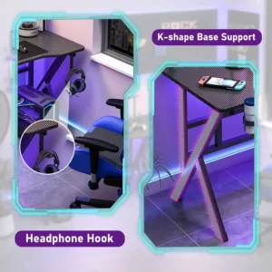 gaming desk kshaped 5