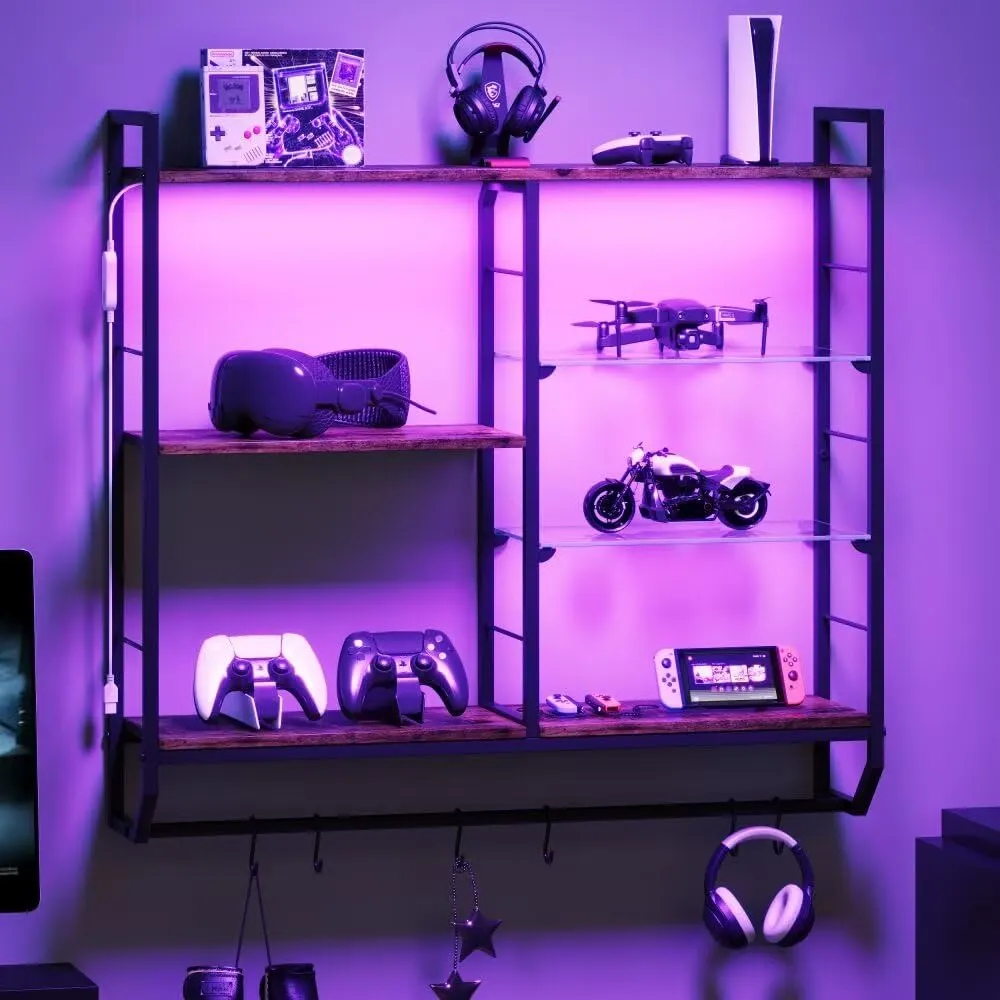 gaming floating shelf 1