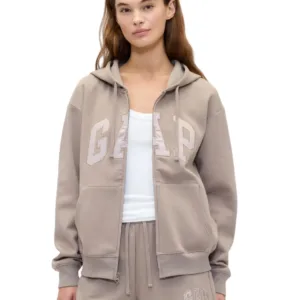 gap womens logo zip 4