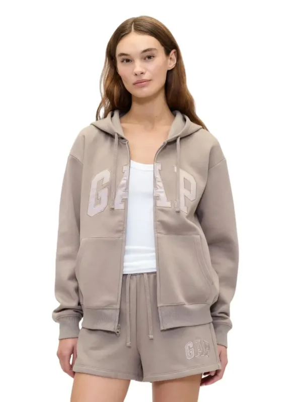gap womens logo zip 4
