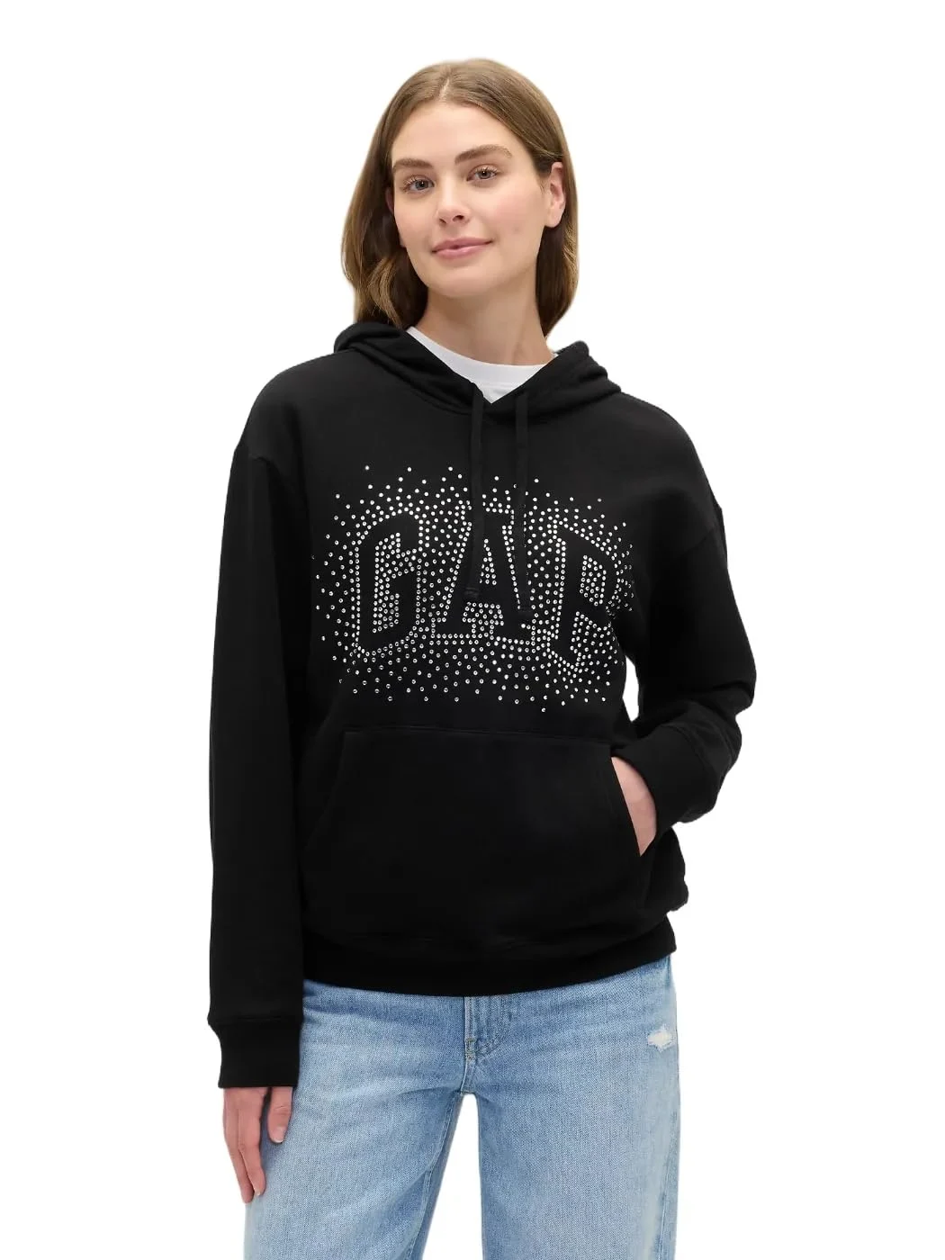 gap womens logo zip 6