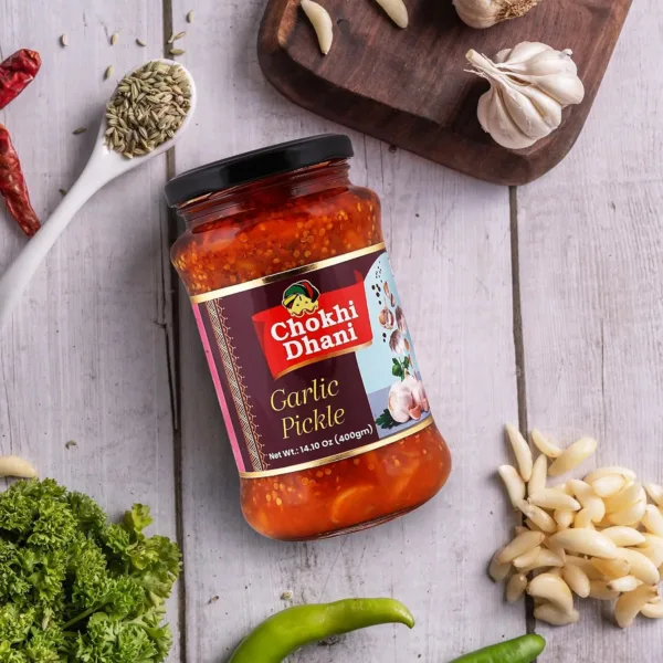 garlic pickle 400gm 3