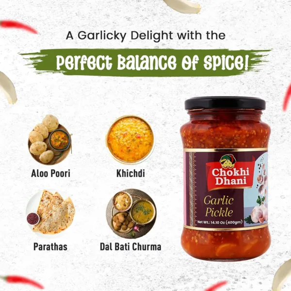 garlic pickle 400gm 7