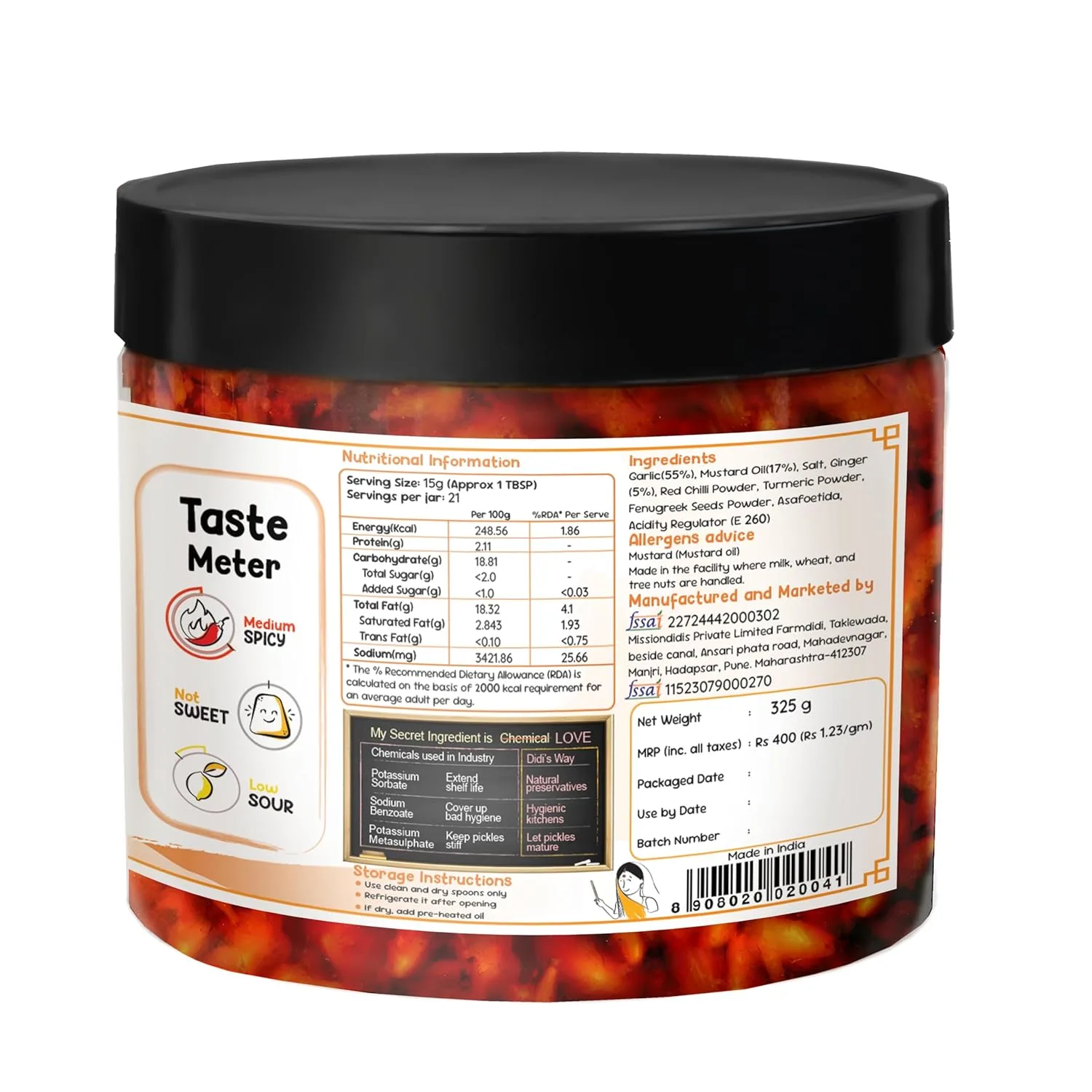 garlic pickle homemade 2