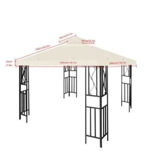 gazebo canopy replacement top 2