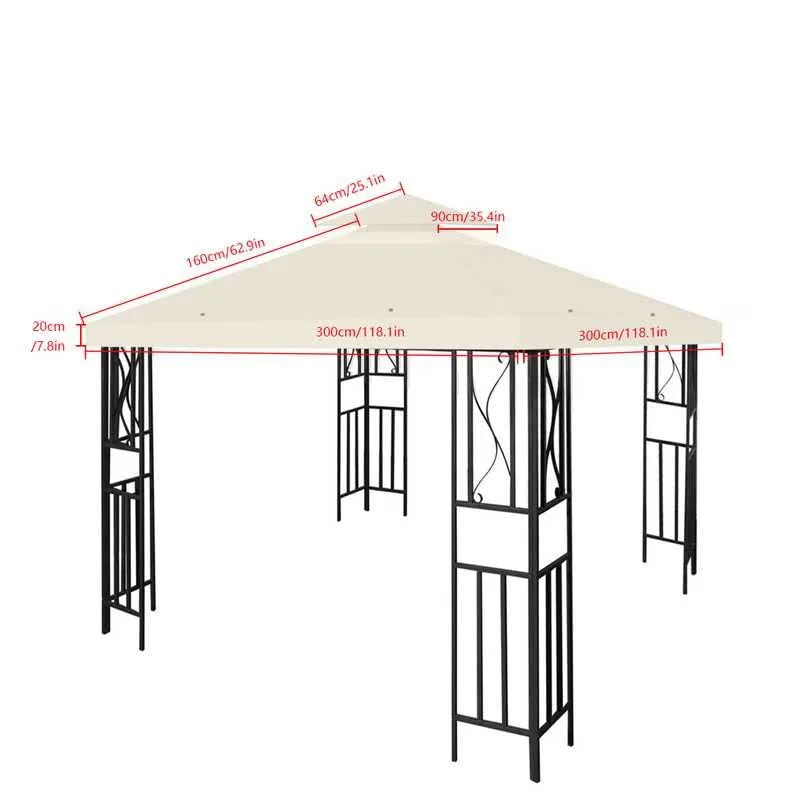 gazebo canopy replacement top 2