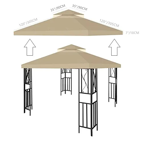 gazebo canopy replacement top 2