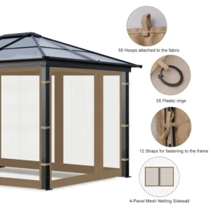 gazebo mosquito net 3
