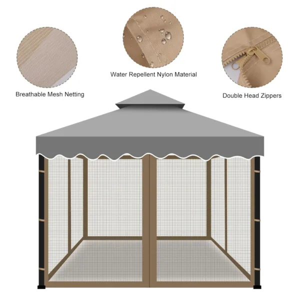 gazebo mosquito net 4