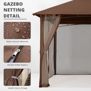 gazebo mosquito netting 3