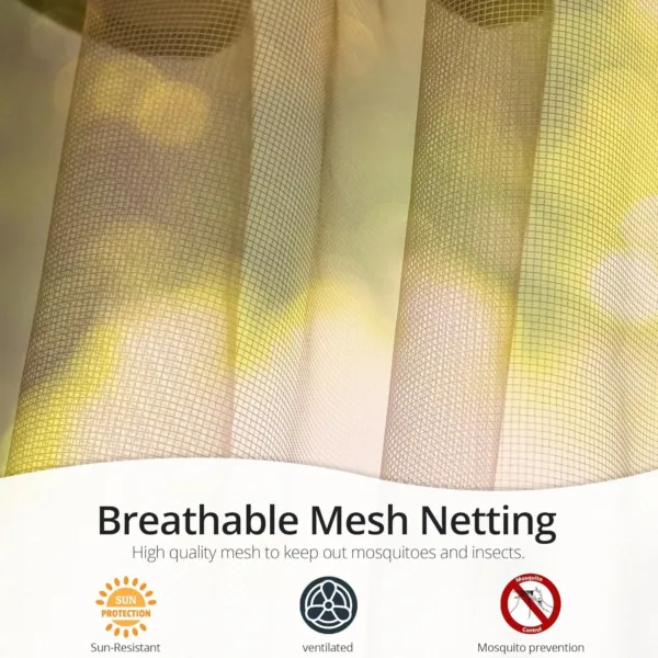 gazebo mosquito netting 4