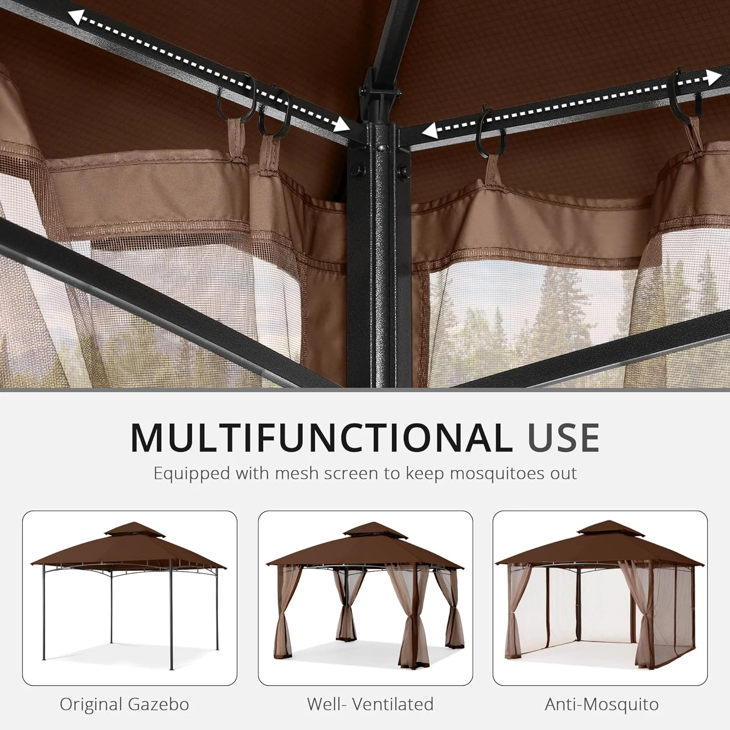 gazebo mosquito netting 6