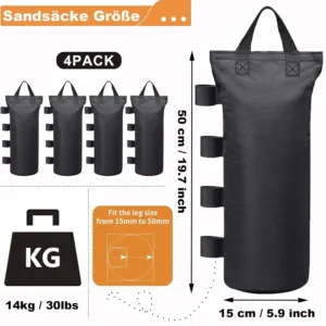 gazebo sandbags set 2