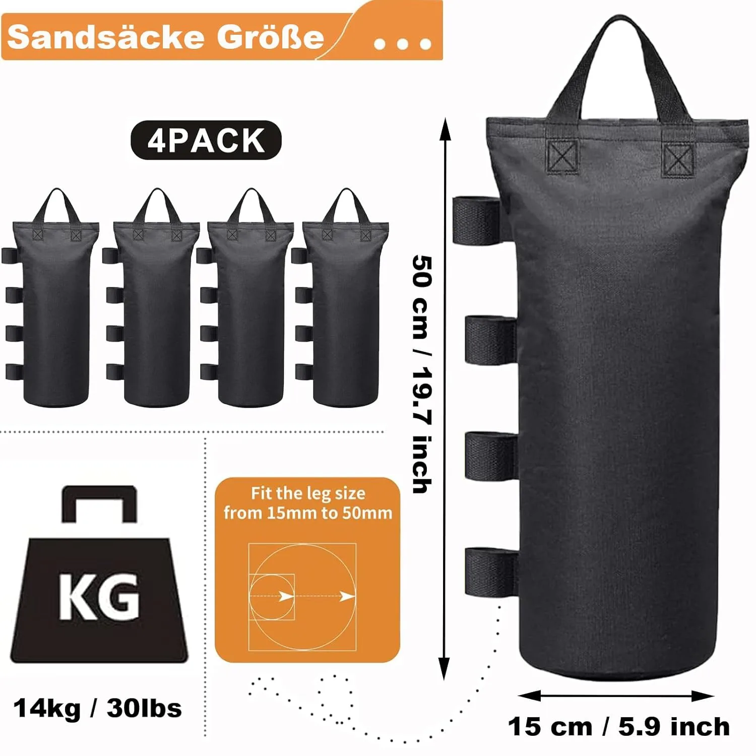 gazebo sandbags set 2