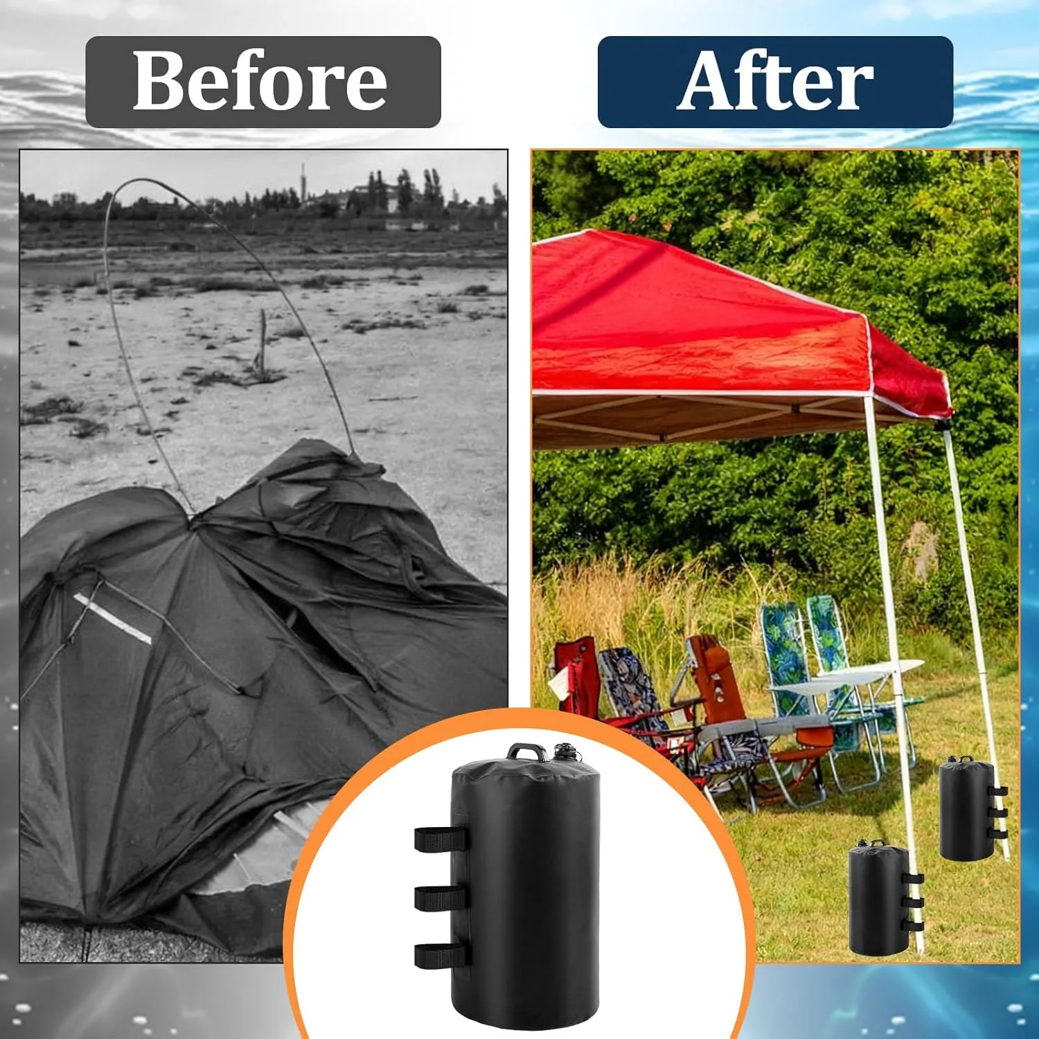 gazebo water weight bags 6